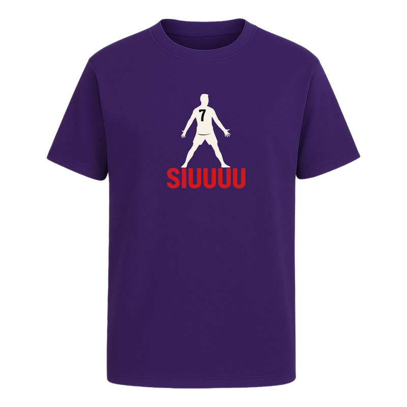 Playera "Cristiano Ronaldo CR7 Siuuu" - Hombre