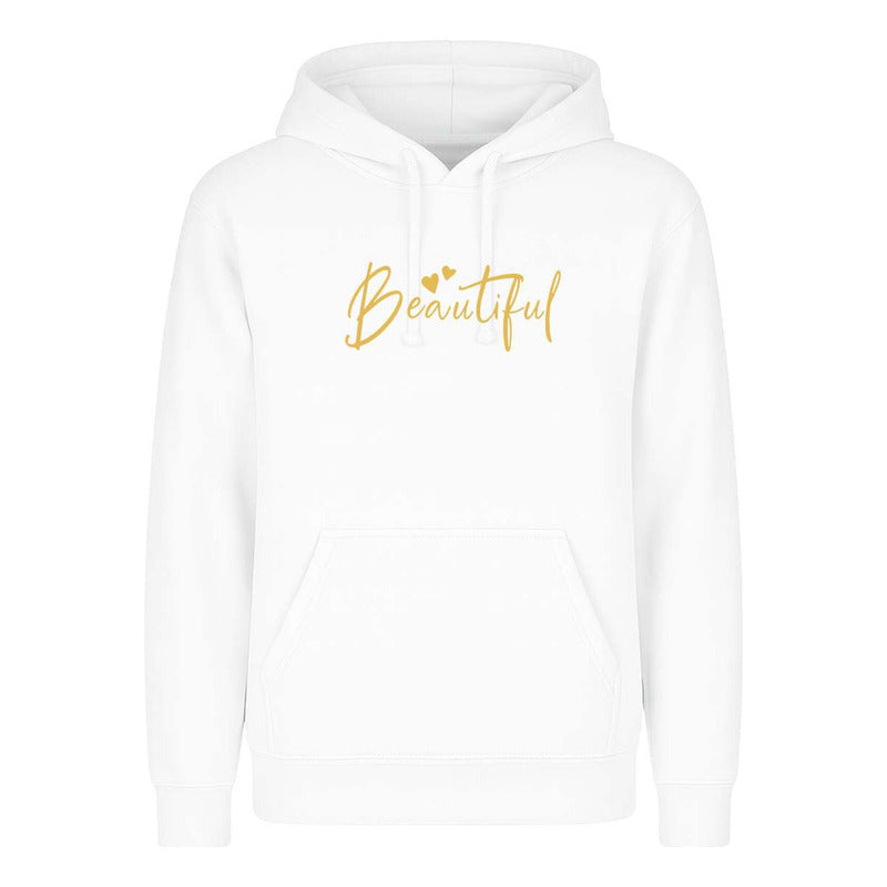 Sudadera Beautiful Mensaje Positivo Amor Autoestima Infantil