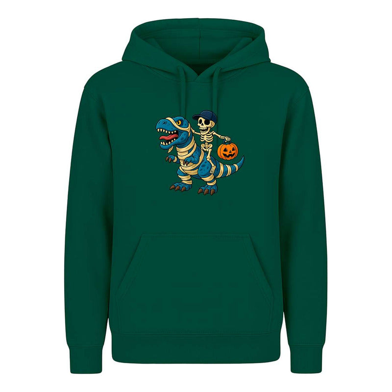 Sudadera Dinosaurio Momia Con Esqueleto Halloween Unisex