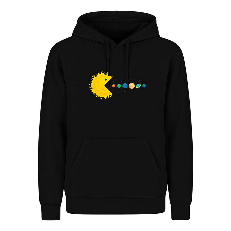 Sudadera Sol Pacman Sistema Solar Meme Espacio Infantil