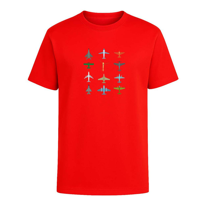 Playera "Colección de Aviones" Pilotos - Hombre