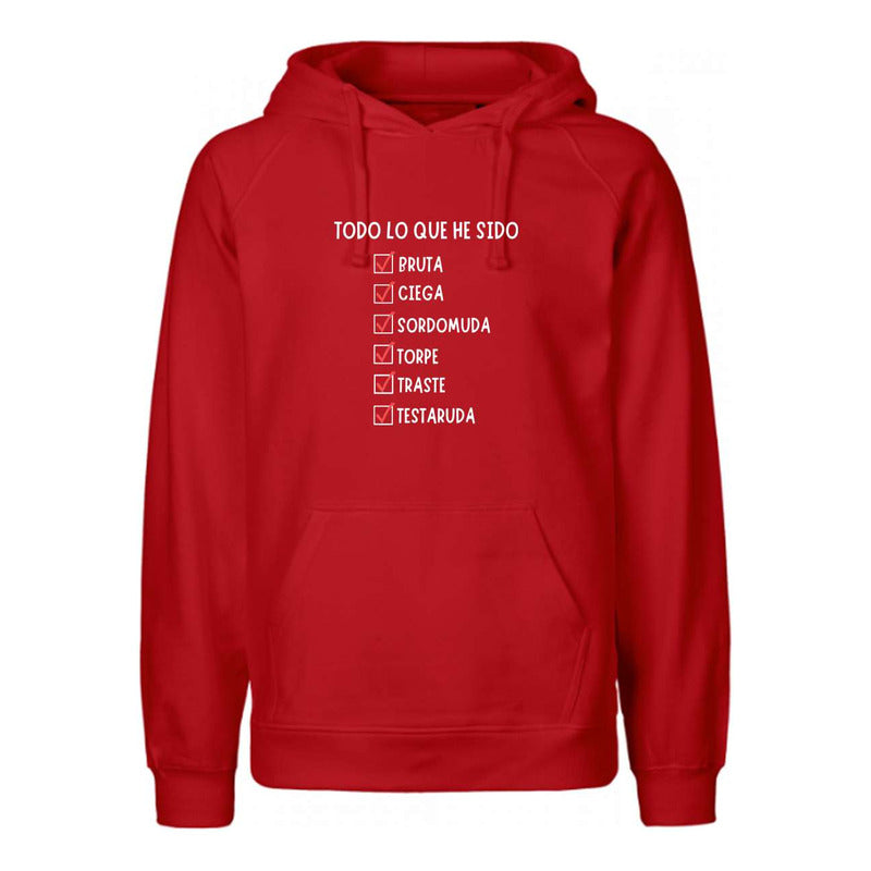 Sudadera Shakira Todo Lo Que He Sido Check List Unisex