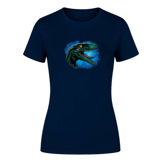 Playera "Velociraptor Realista" Geek - Dama