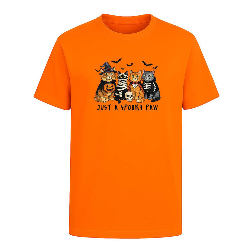 Playera Gatos Disfraz Infantil Squad Gatuno Halloween