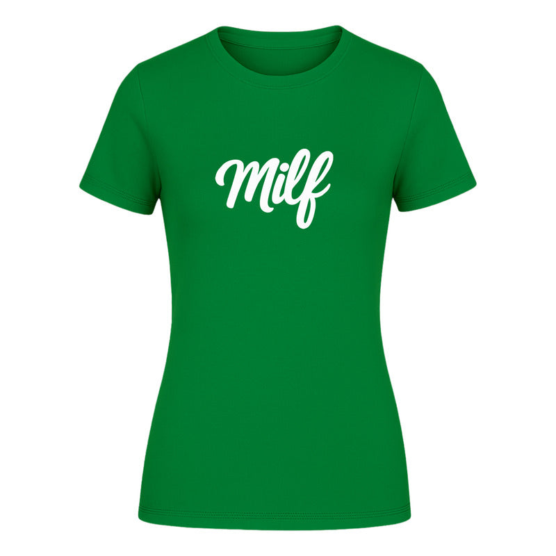 Playera "Milf" Diseño Minimalista - Dama