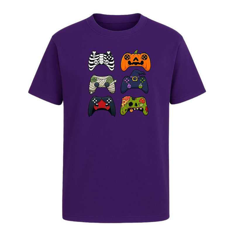 Playera "Controles Gamer" Halloween - Infantil