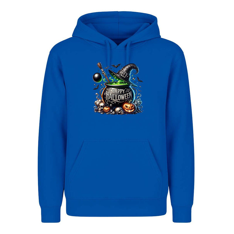 Sudadera Happy Halloween Caldero Bruja Calabaza Unisex