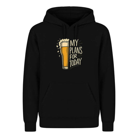 Sudadera My Plans For Today Cerveza Fiesta Humor Unisex