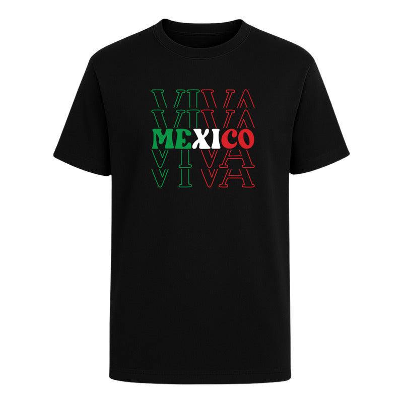 Playera Viva México Unisex Fiestas Patrias Septiembre