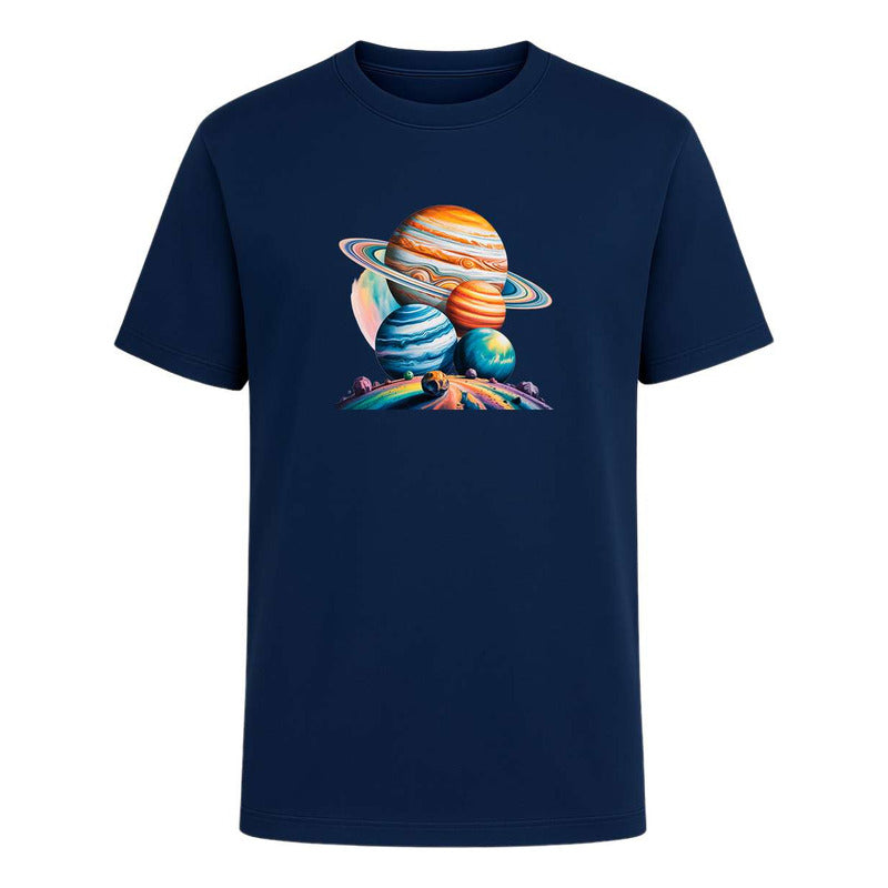 Playera "Sistema Solar Planetas" - Infantil