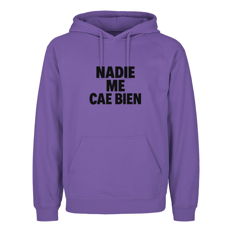 Sudadera Nadie Me Cae Bien Unisex Frase Sarcástica Divertida