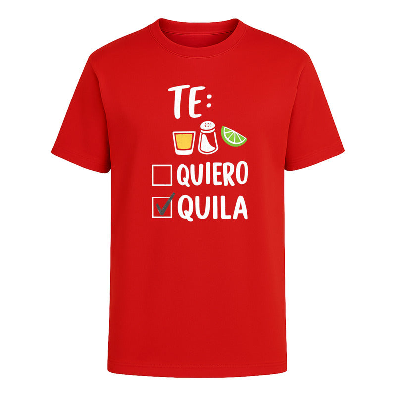 Playera Tequila Unisex Chiste Humor Bar Antro Regalo Amigos