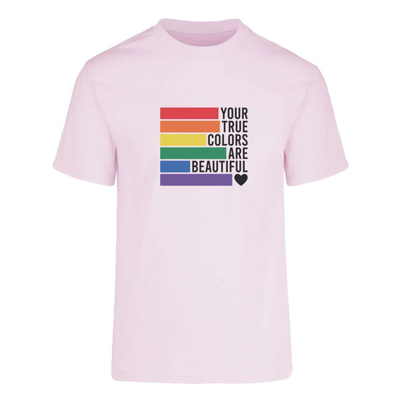 Playera Lgbt+ Orgullo Gay Tus Verdaderos Colores Unisex
