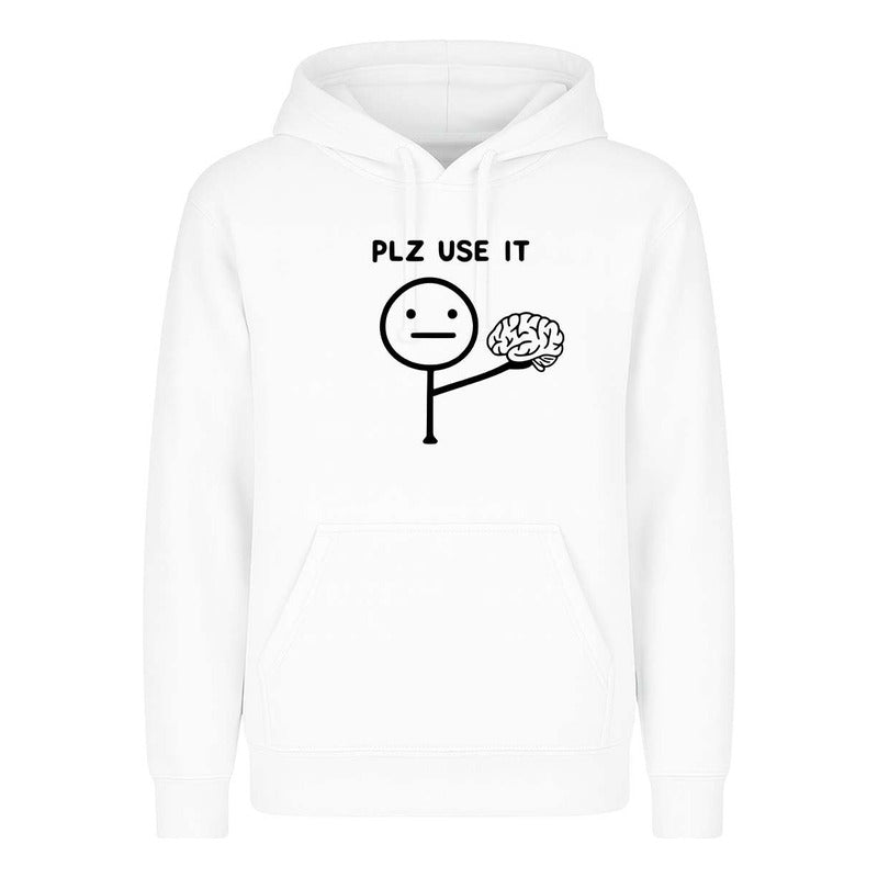Sudadera Plz Use It Humor Broma Sarcasmo Regalo Unisex