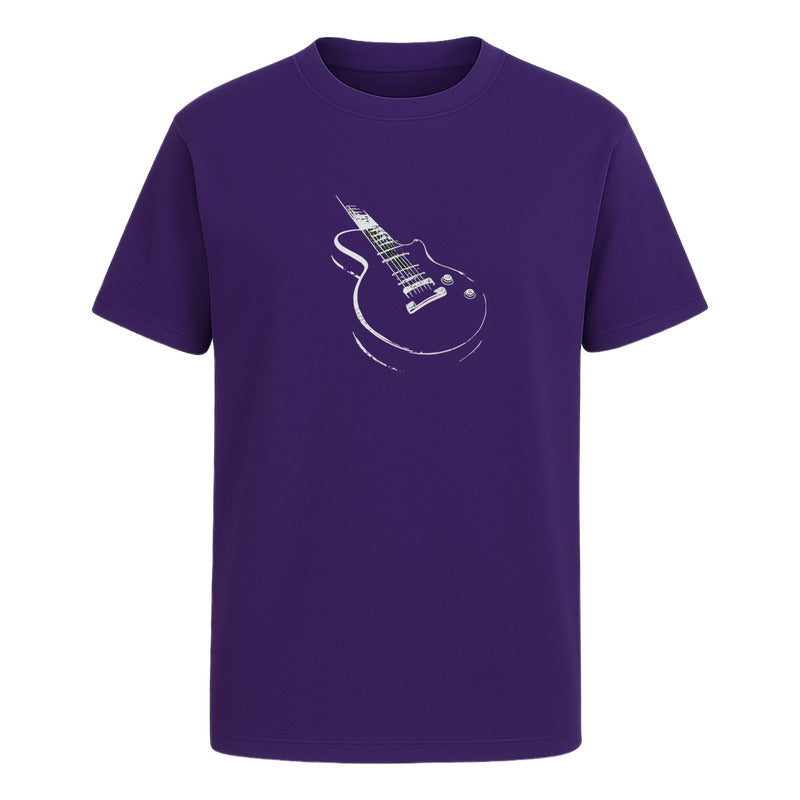 Playera "Guitarra Eléctrica" Rock Vintage - Hombre