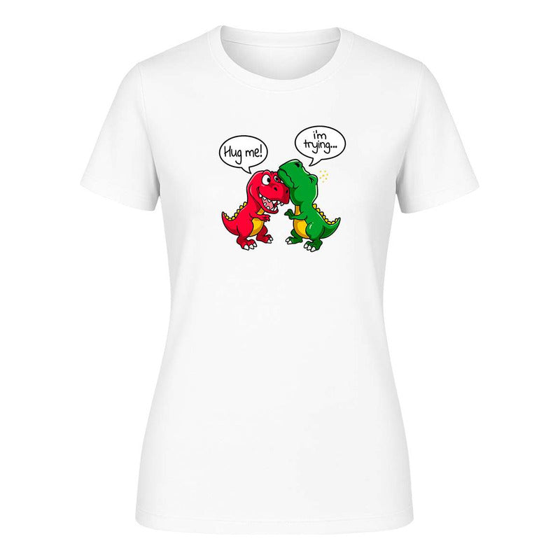 Playera "Dinosaurios Hug Me!" - Dama