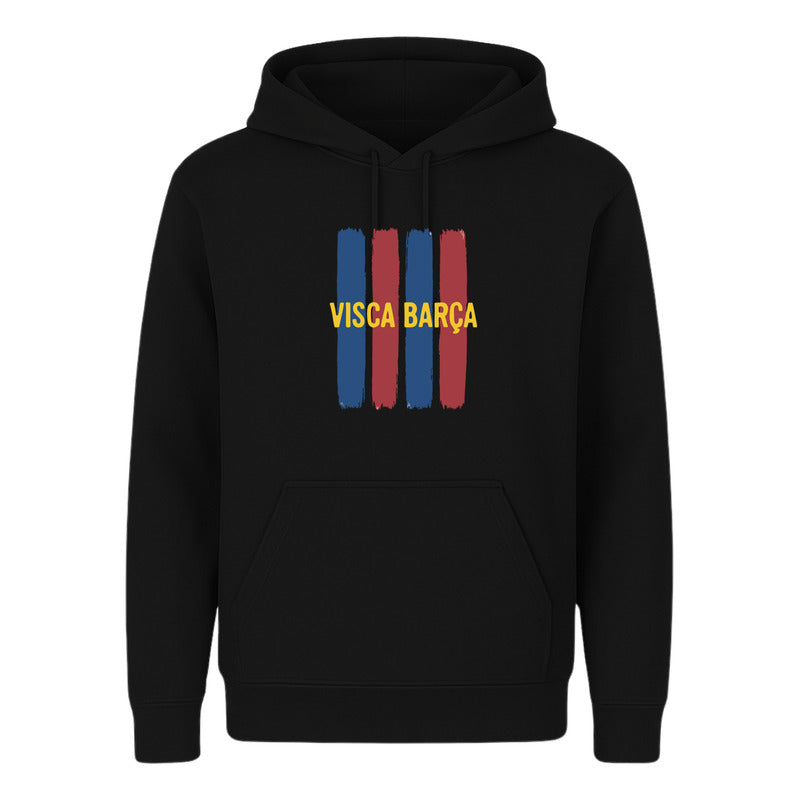 Sudadera Visca Barça Unisex Diseño Afición Azulgrana Futbol
