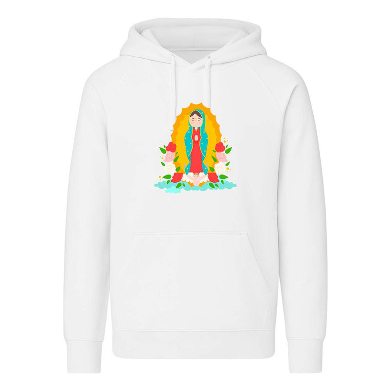 Sudadera Virgen De Guadalupe Mexicana Católica Infantil
