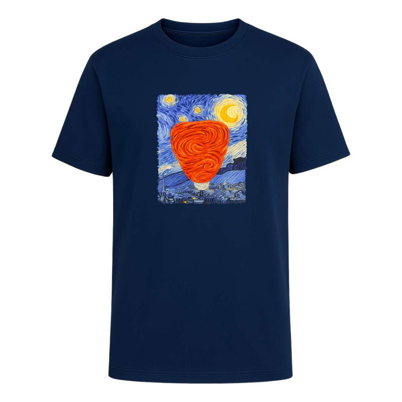 Playera "Noche Estrellada Trompo de Pastor" - Infantil