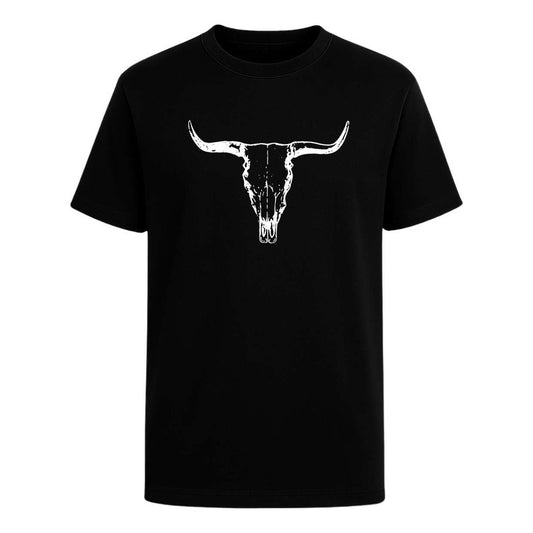Playera Calavera Toro Longhorn Vaquera Rodeo México Unisex