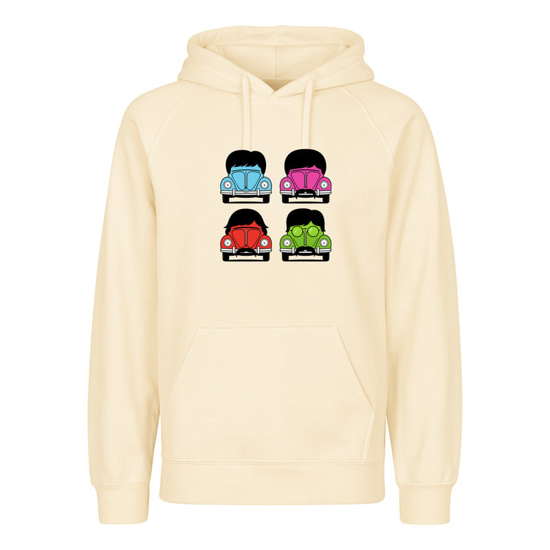 Sudadera Beatles Unisex Diseño Divertido Carros Pop Art