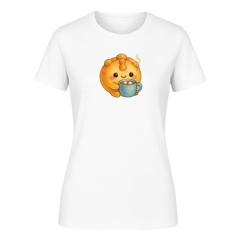 Playera Pan De Muerto Kawaii Con Chocolate Cute De Dama