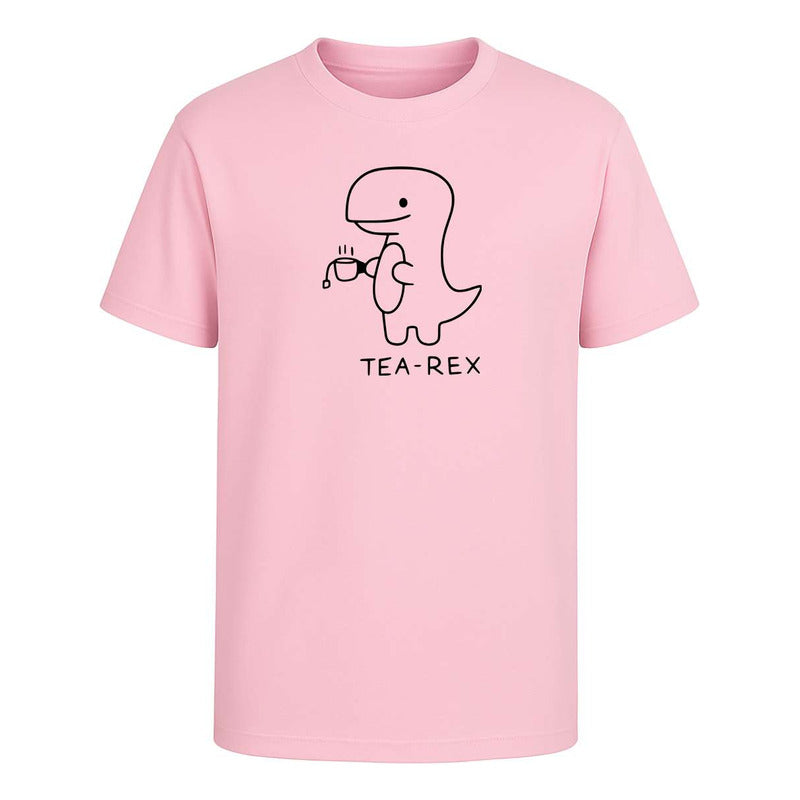 Playera Tea Rex Dinosaurio Té Cute Kawaii Regalo Infantil