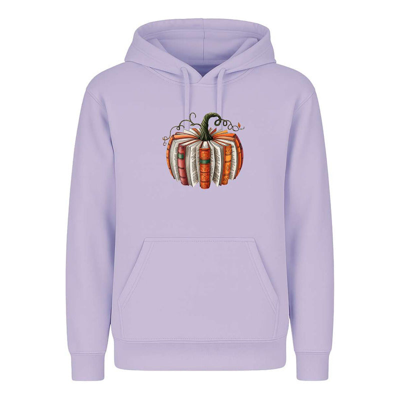 Sudadera Calabaza De Libros Halloween Otoño Regalo Unisex