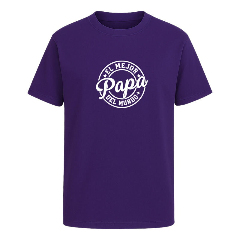 Playera "El Mejor Papá Del Mundo" - Hombre