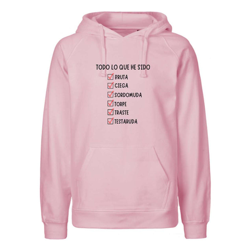 Sudadera Shakira Todo Lo Que He Sido Check List Unisex