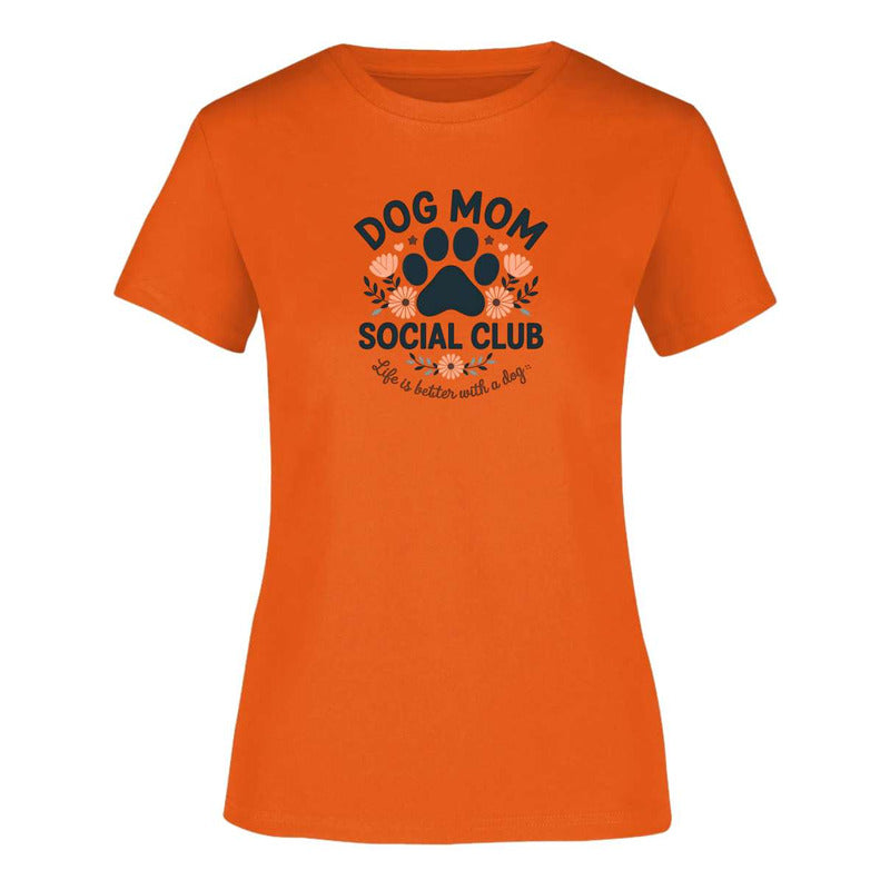Playera "Dog Mom Social Club" - Dama