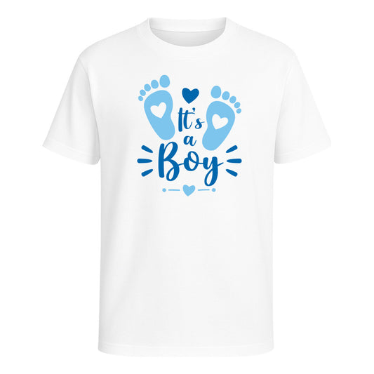 Playera "It's A Boy" Huellitas - Hombre
