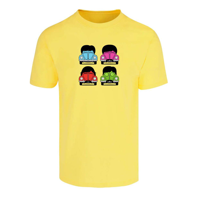 Playera "The Beatles" con Vochos Retro - Hombre