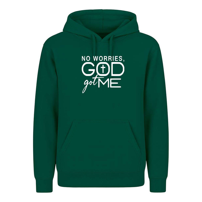 Sudadera No Worries God Got Me Cristiana Fe Oración Unisex