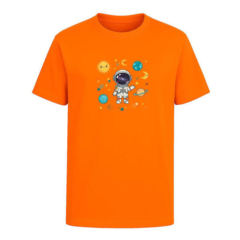 Playera "Astronauta Kawaii" Sistema Solar - Infantil