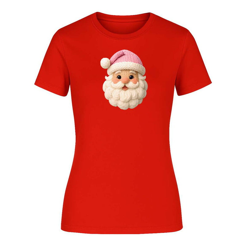 Playera Santa Claus Tierno Cute Nochebuena Regalo De Dama