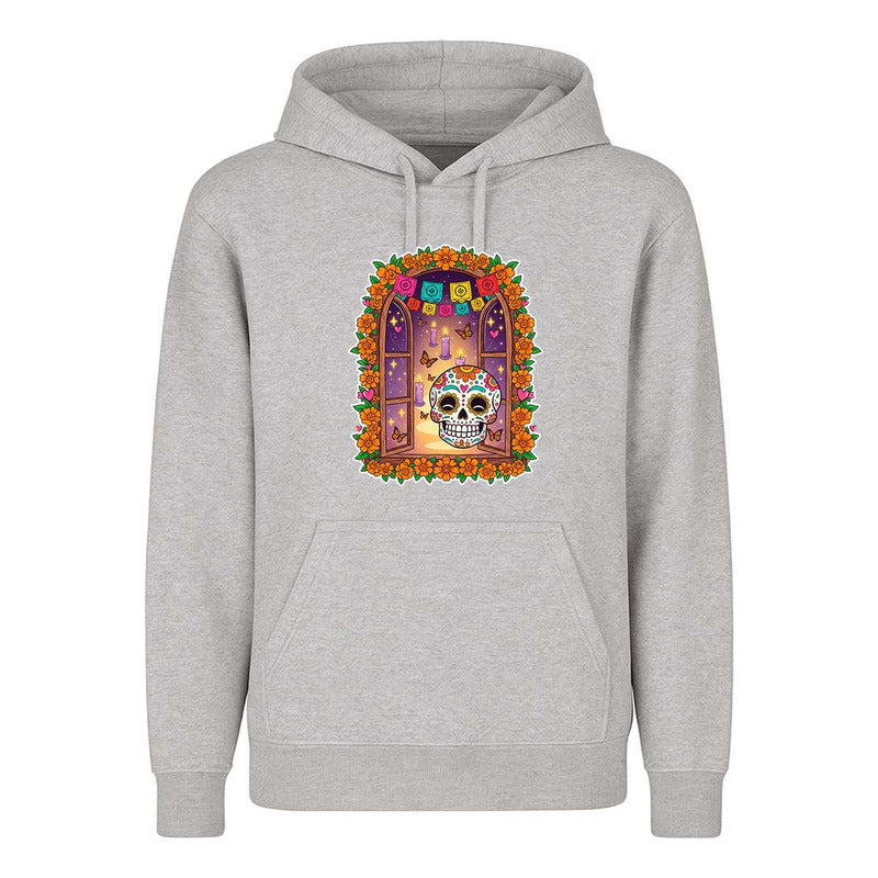 Sudadera Calavera Día De Muertos Infantil Tradicional México