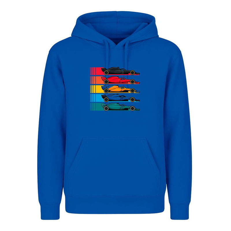 Sudadera Autos De Carrera Estilo Fórmula Fan Regalo Infantil