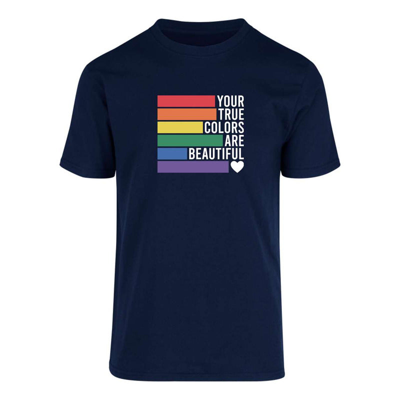 Playera Lgbt+ Orgullo Gay Tus Verdaderos Colores Unisex