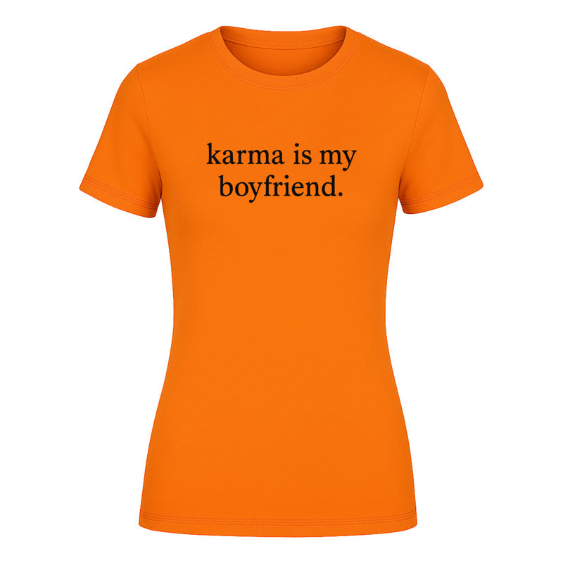 Playera "Karma Is My Boyfriend" Taylor Swift - Dama