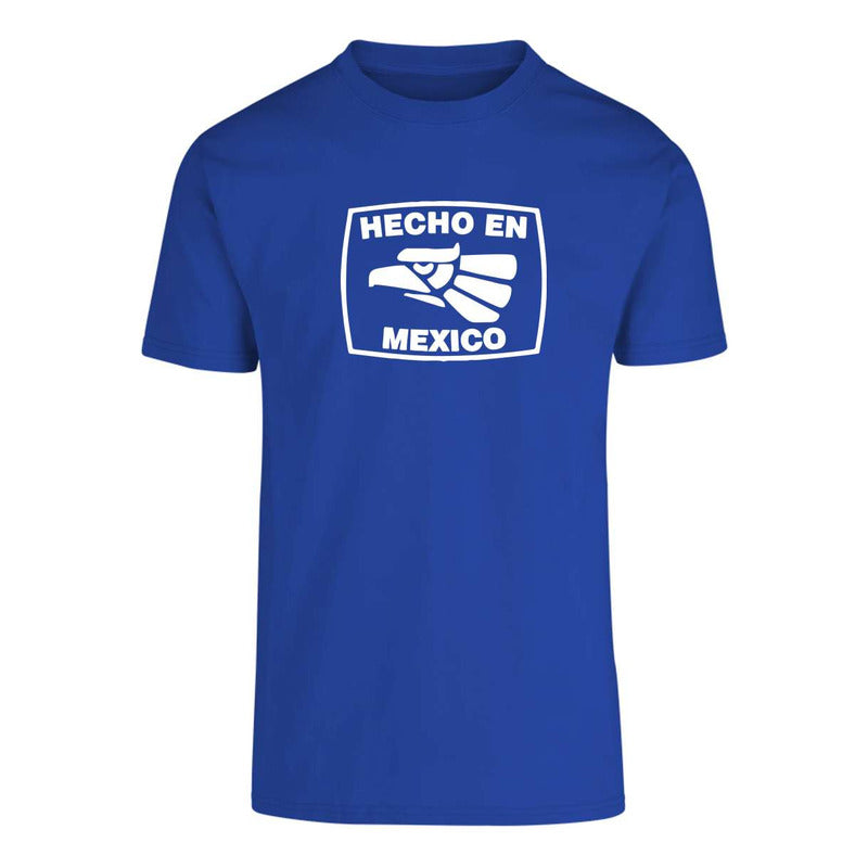 Playera para hombre KreaLab hecha en México, color gris, con diseño moderno y cuello redondo.
