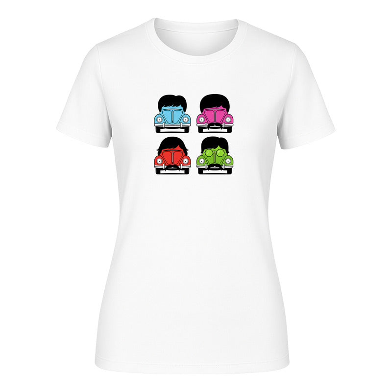 Playera "The Beatles" Vochos Retro - Dama