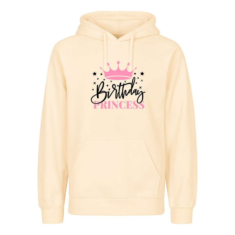 Sudadera Birthday Princess Corona Estrellas Cumpleaños