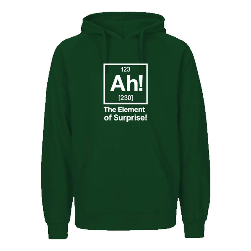 Sudadera Ah! Element Of Surprise Diseño Geek Nerd Divertido