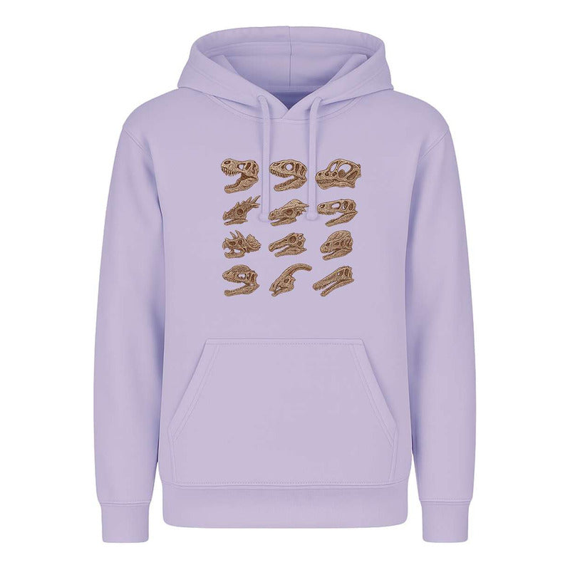 Sudadera Cráneos De Dinosaurio Fósiles Museo Ciencia Unisex