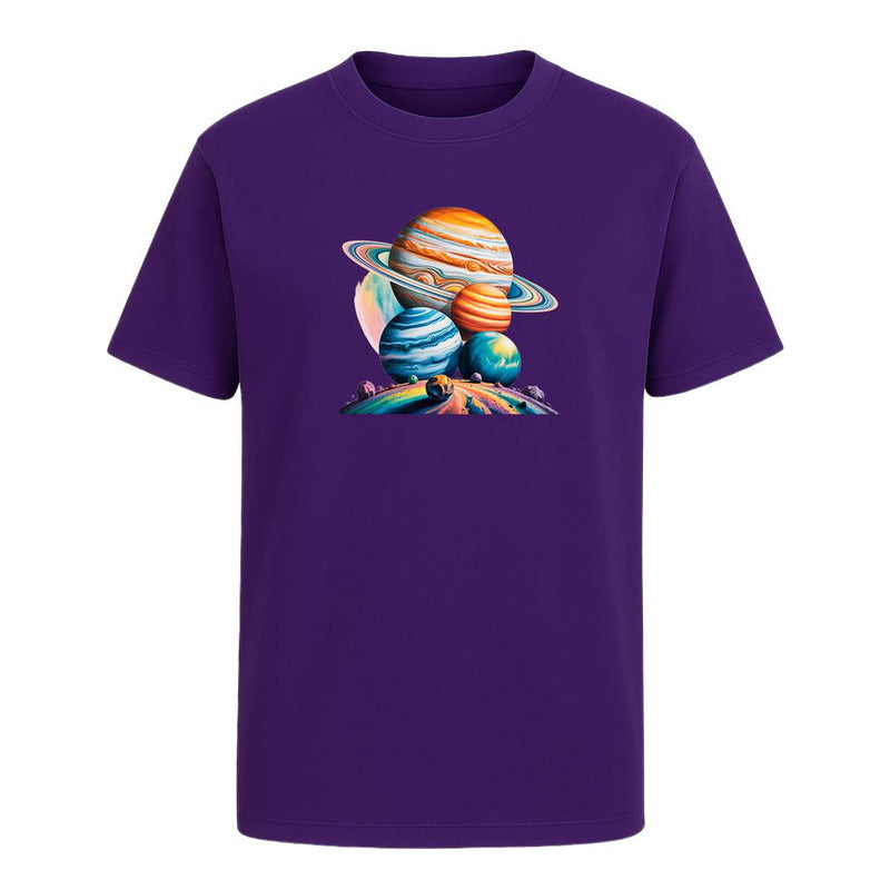 Playera "Sistema Solar Planetas" - Infantil