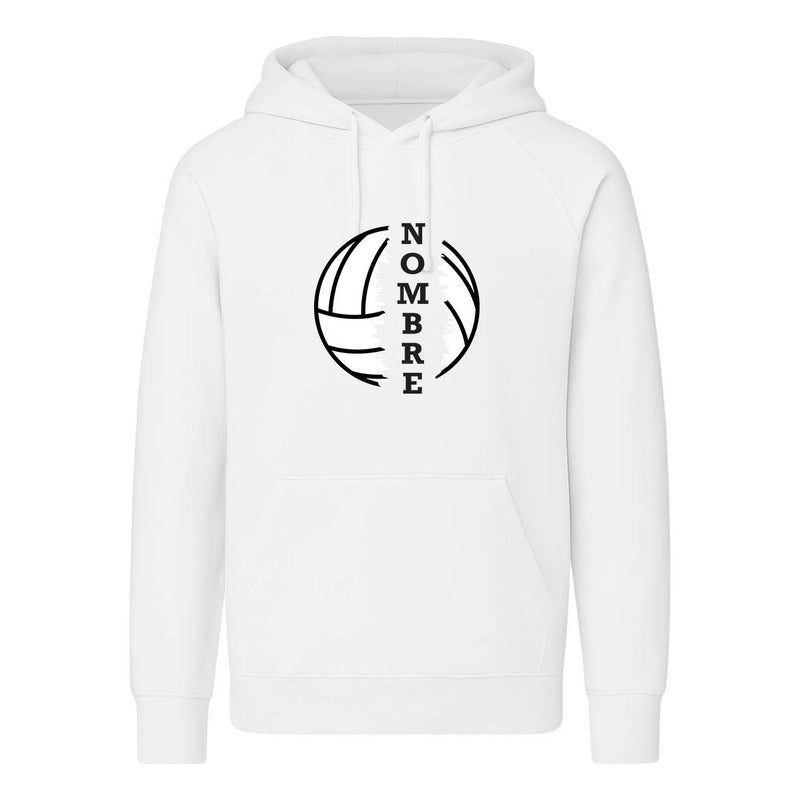 Sudadera Volleyball Personalizada Con Nombre Infantil Regalo