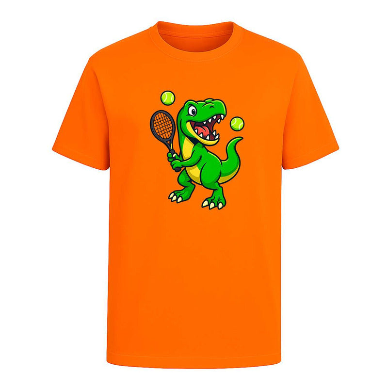 Playera "Dinosaurio Tenista" T-Rex - Infantil