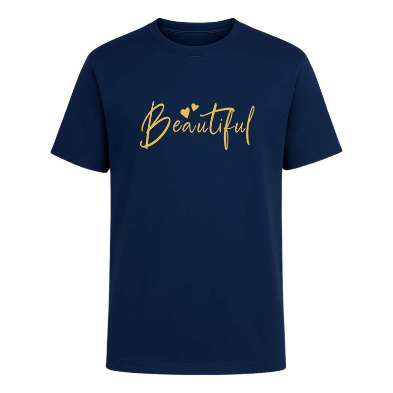 Playera "Beautiful" Mensaje Positivo - Infantil