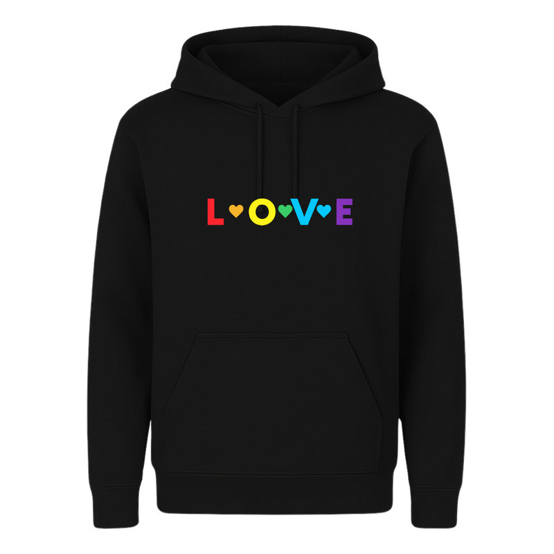 Sudadera Love Arcoíris Orgullo Lgbt Gay Pride Unisex